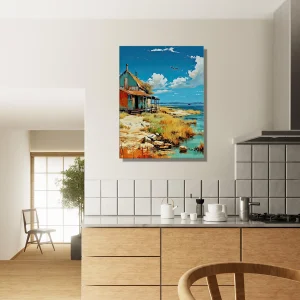 cabane de pêcheur sur l'ile d'oléron