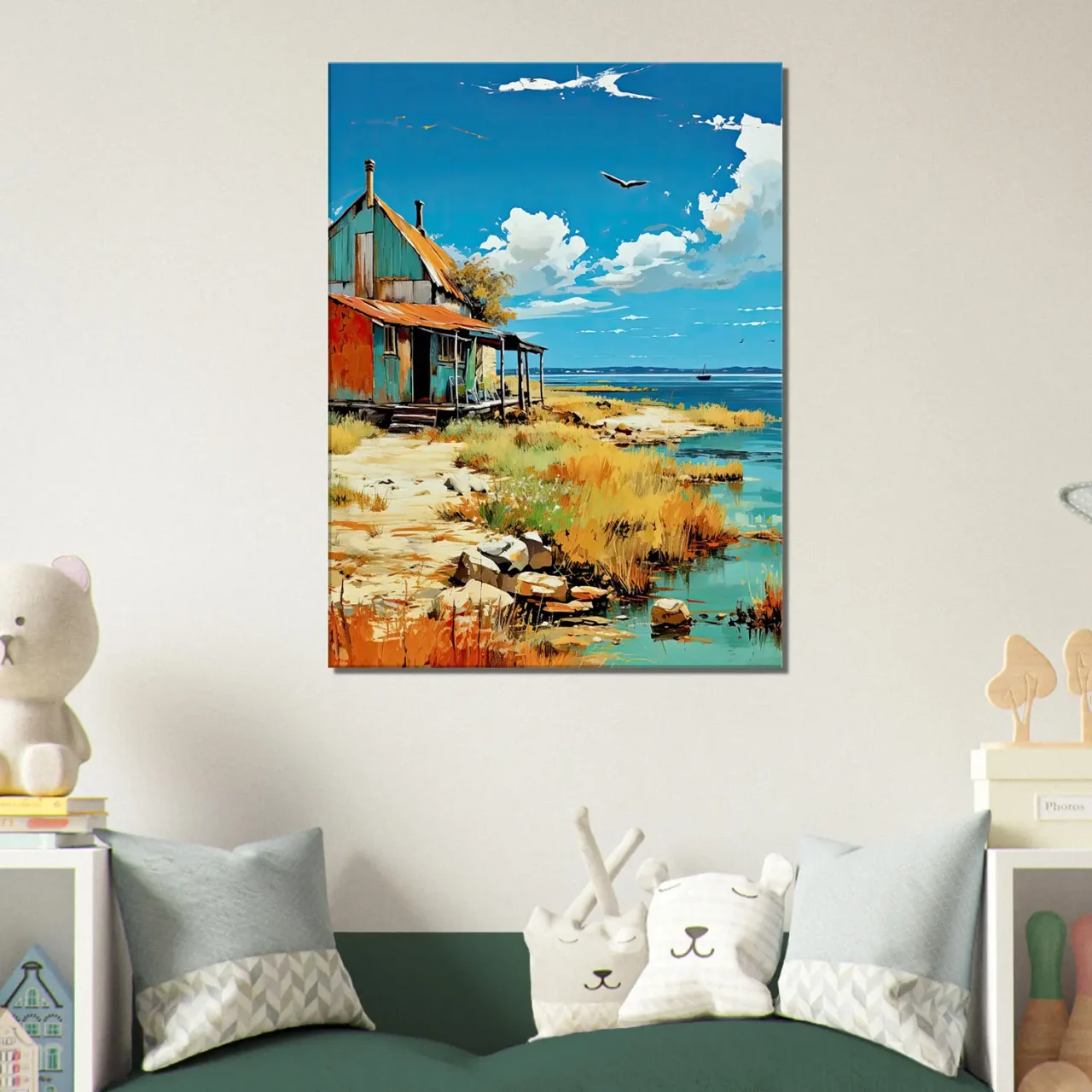 cabane de pêcheur sur l'ile d'oléron