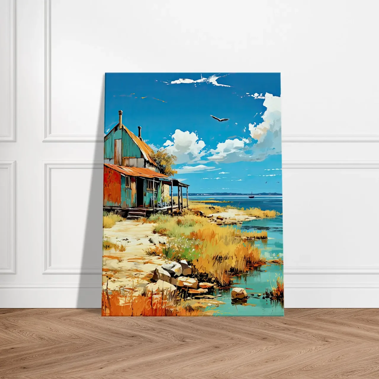 cabane de pêcheur sur l'ile d'oléron
