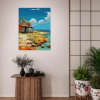 cabane de pêcheur sur l'ile d'oléron