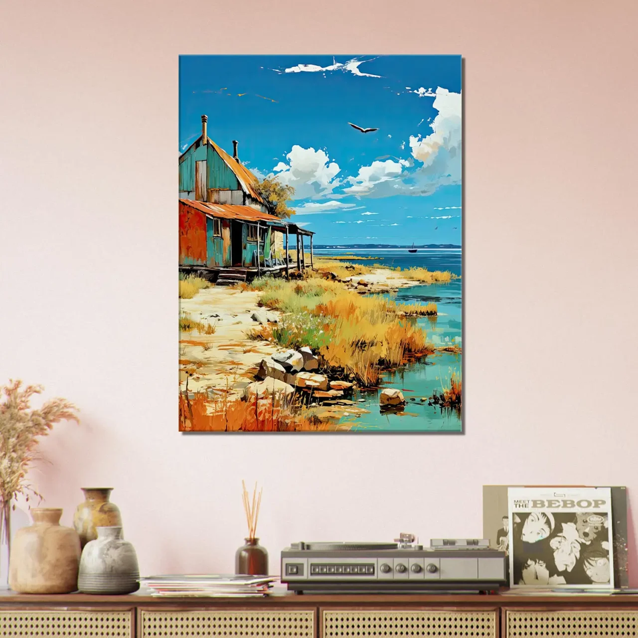 cabane de pêcheur sur l'ile d'oléron