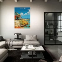 cabane de pêcheur sur l'ile d'oléron