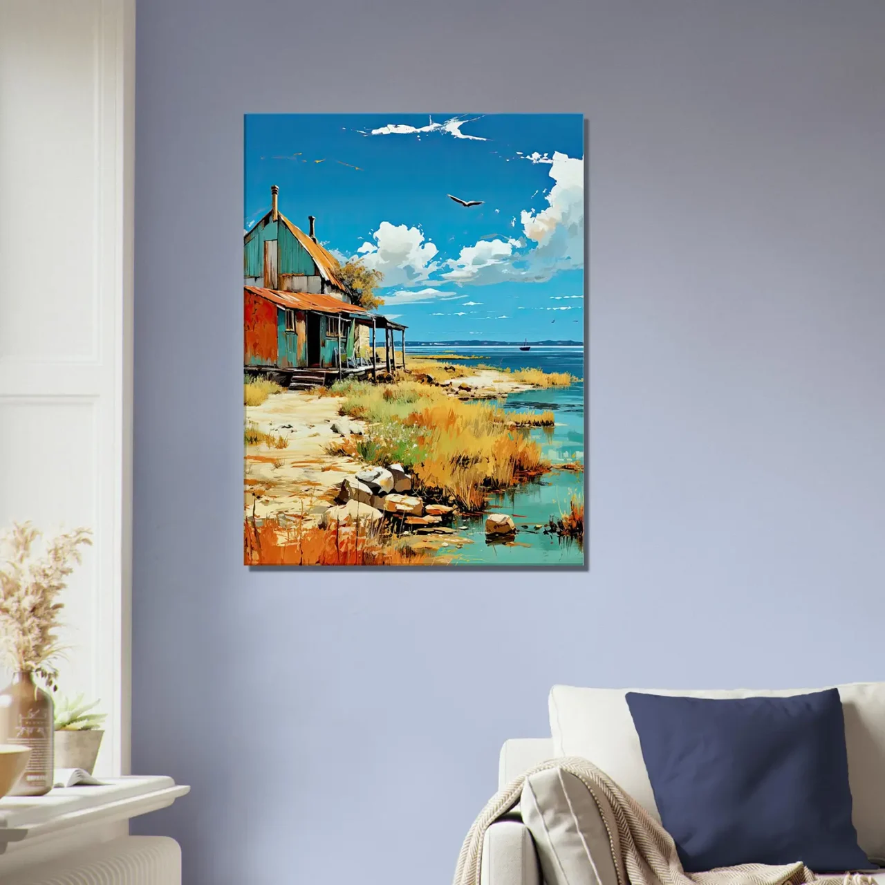 cabane de pêcheur sur l'ile d'oléron