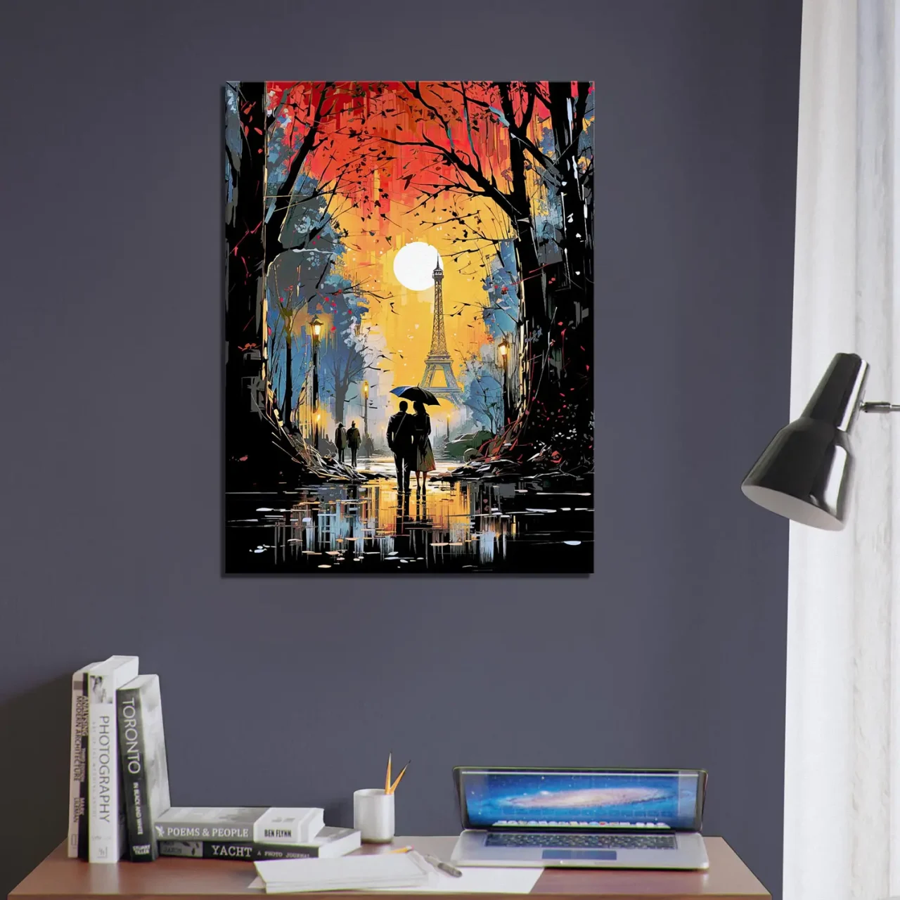 paris et son romantisme au coucher do soleil