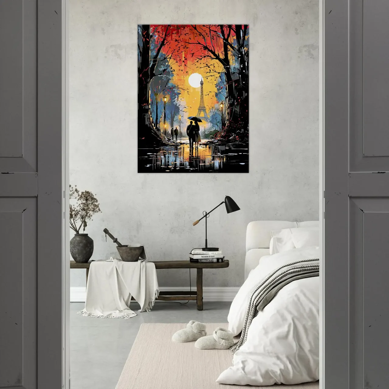 paris et son romantisme au coucher do soleil