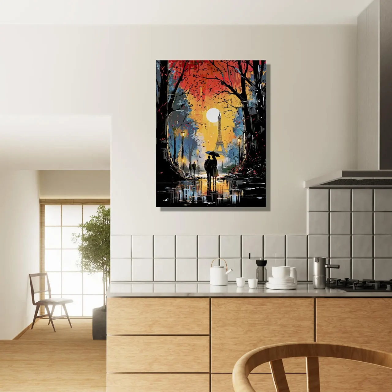 paris et son romantisme au coucher do soleil