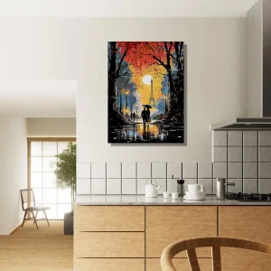 paris et son romantisme au coucher do soleil