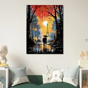 paris et son romantisme au coucher do soleil