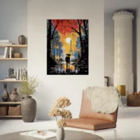 paris et son romantisme au coucher do soleil