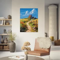 petite maison au bout du chemin fleuri