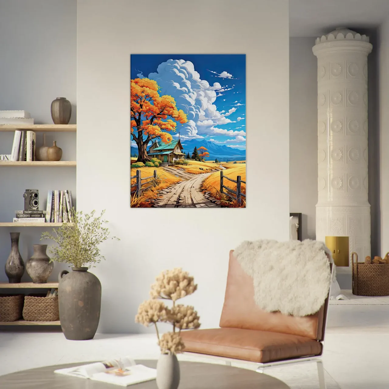 petite maison de campagne tranquille