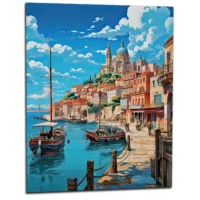 Tableau Port de Marseille d’une autre époque port de marseille d'une autre époque