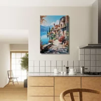 sur les bords du lac de come