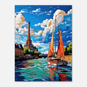 voilier sur la seine a paris