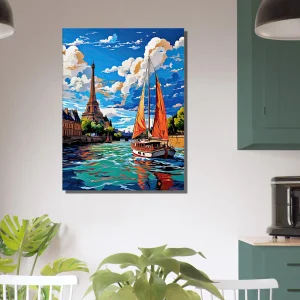 voilier sur la seine a paris