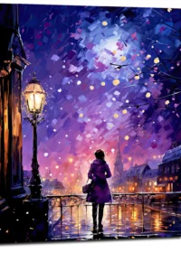 Tableau Admirer Paris sous les étoiles admirer paris sous les étoiles
