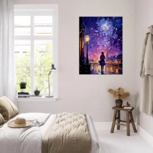 Tableau Admirer Paris sous les étoiles