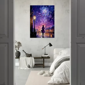 Tableau Admirer Paris sous les étoiles admirer paris sous les étoiles