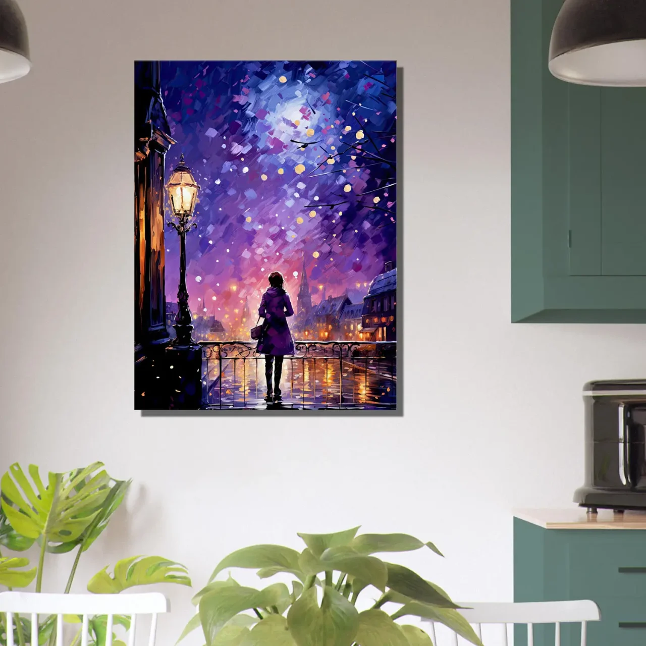 Tableau Admirer Paris sous les étoiles admirer paris sous les étoiles