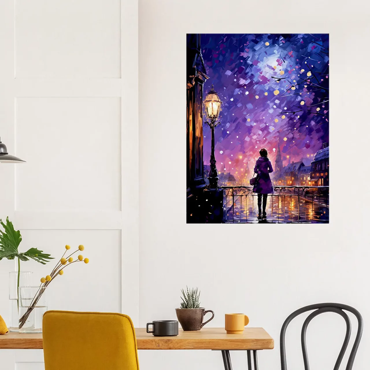 Tableau Admirer Paris sous les étoiles admirer paris sous les étoiles
