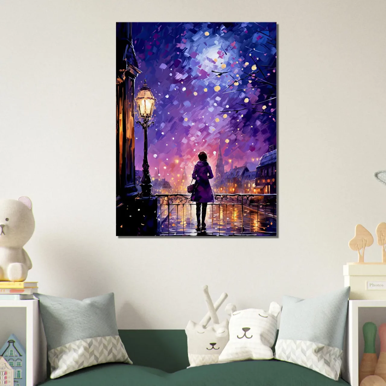 Tableau Admirer Paris sous les étoiles admirer paris sous les étoiles