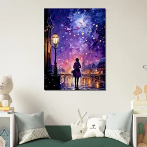 Tableau Admirer Paris sous les étoiles admirer paris sous les étoiles