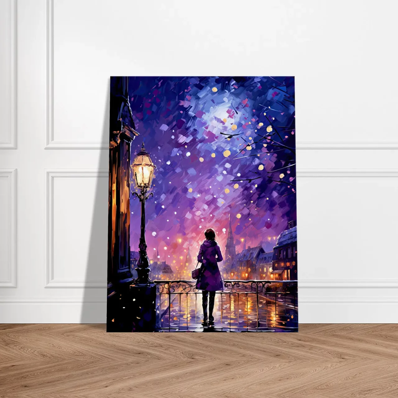 Tableau Admirer Paris sous les étoiles admirer paris sous les étoiles
