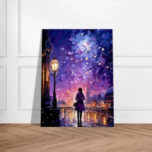 Tableau Admirer Paris sous les étoiles