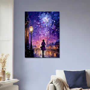 Tableau Admirer Paris sous les étoiles admirer paris sous les étoiles