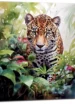 aquarelle jaguar dans la jungle luxuriante aquarelle jaguar dans la jungle luxuriante