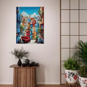 barcelone, ville colorée et ensoleillée