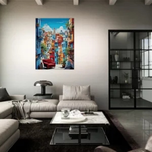 barcelone, ville colorée et ensoleillée