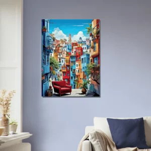 barcelone, ville colorée et ensoleillée