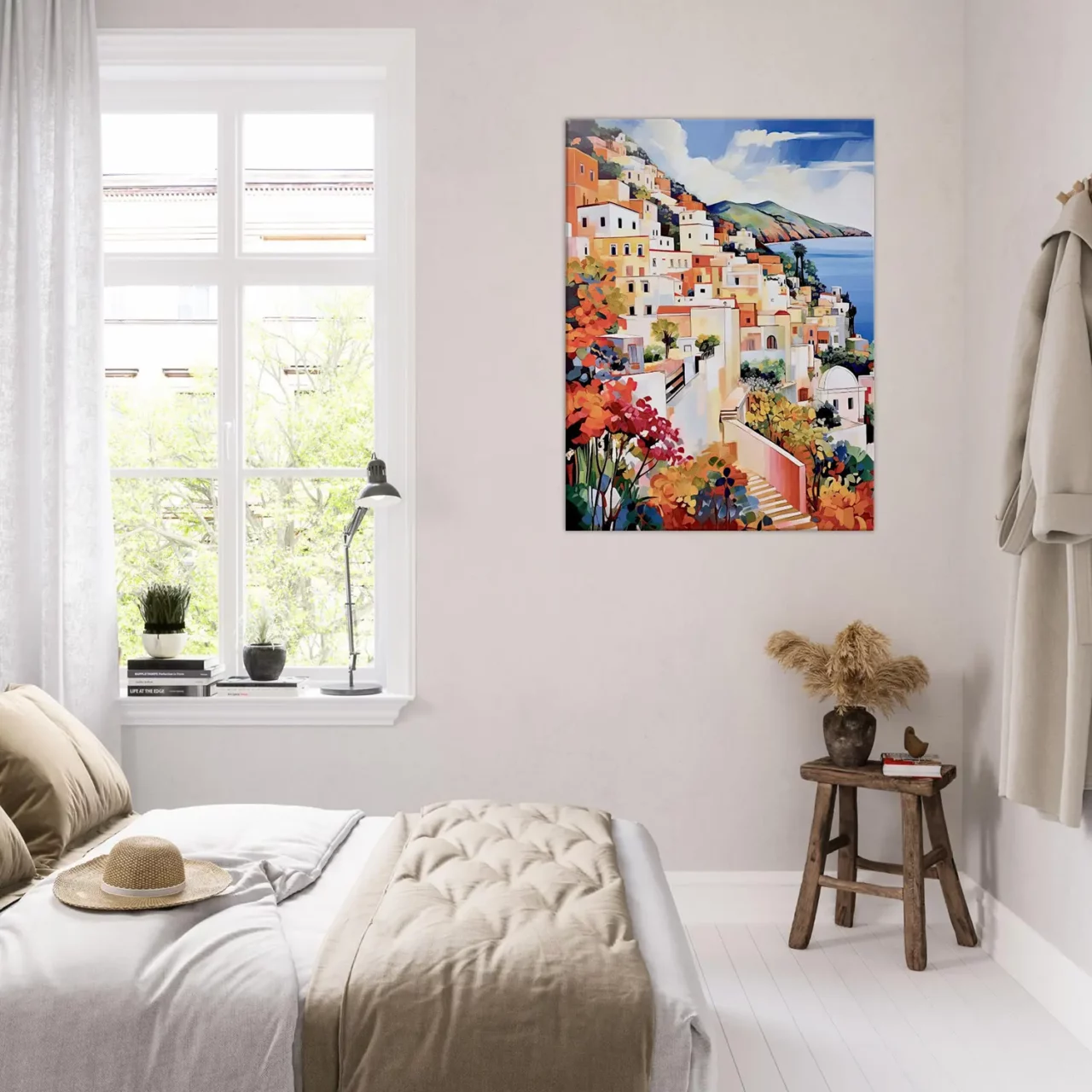 capri charme méditerranéen aquarelle