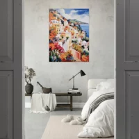 capri charme méditerranéen aquarelle