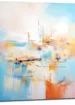 horizon breton abstrait teintes douces horizon breton abstrait, teintes douces