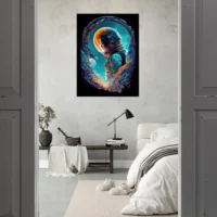 la cosmonaute au hublot