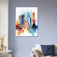 Cadre Métropole dynamique paysage urbain abstrait métropole dynamique paysage urbain abstrait