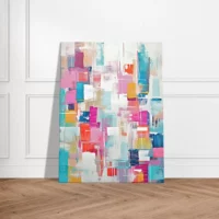 Cadre mural Reve abstrait cubique coloré reve abstrait cubique coloré