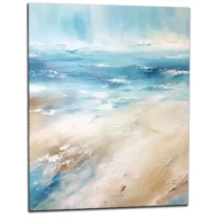 sable et ocean art abstrait