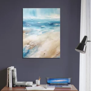 sable et ocean art abstrait