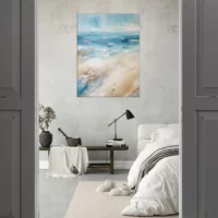 Sable et Ocean Tableau mural Art Abstrait sable et ocean art abstrait