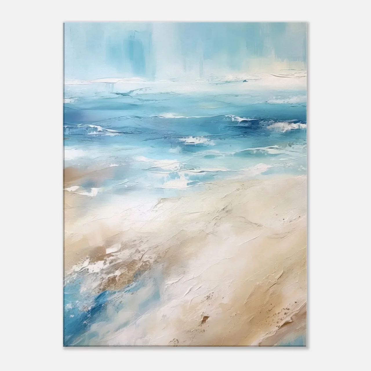 sable et ocean art abstrait