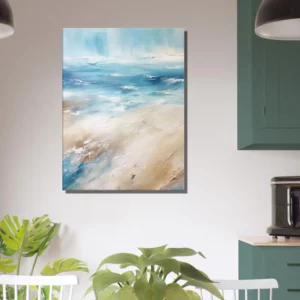 sable et ocean art abstrait