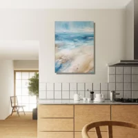 Sable et Ocean Tableau mural Art Abstrait sable et ocean art abstrait