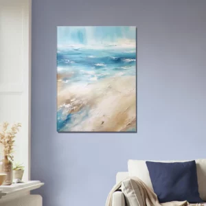 sable et ocean art abstrait