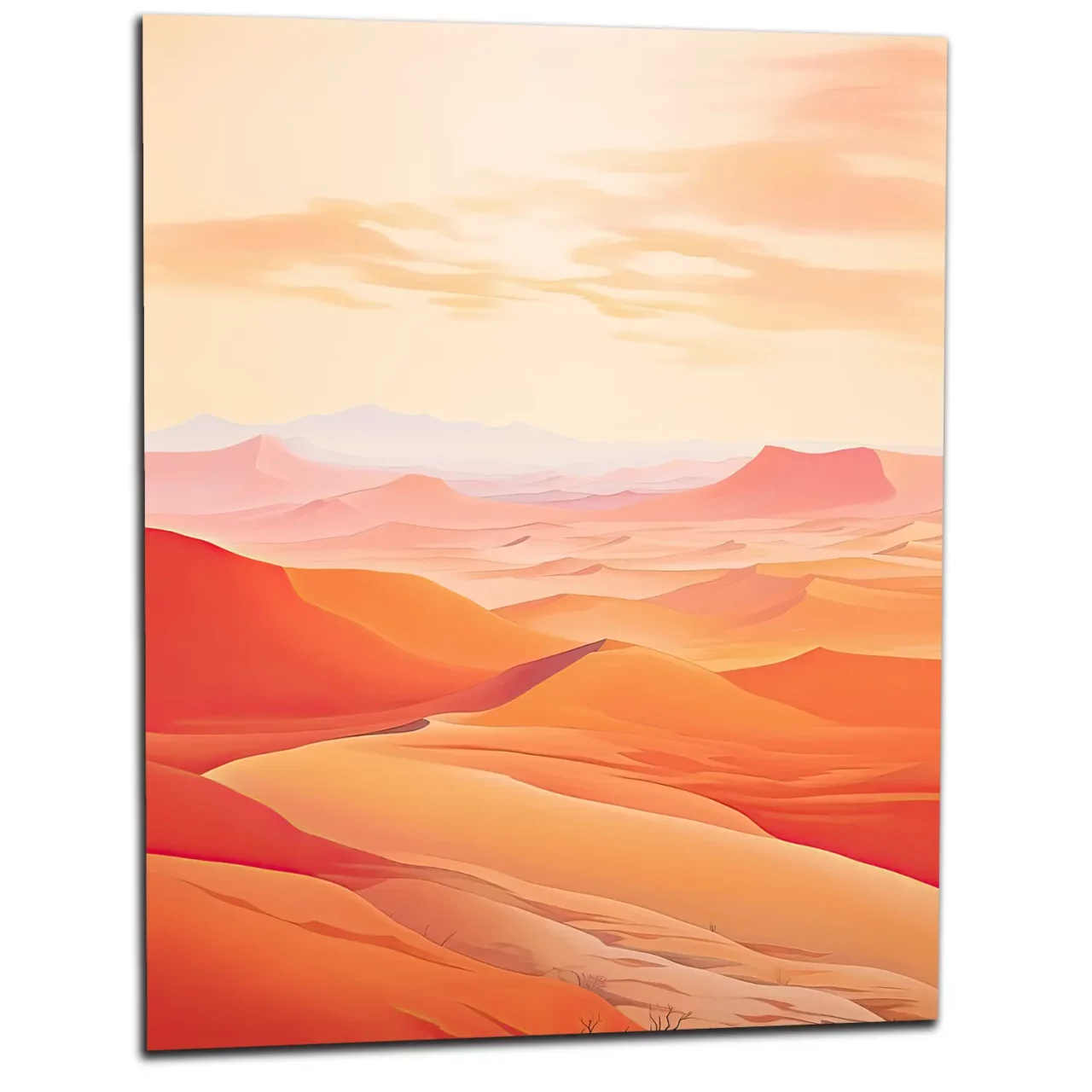 sable rouge des dunes du sahara