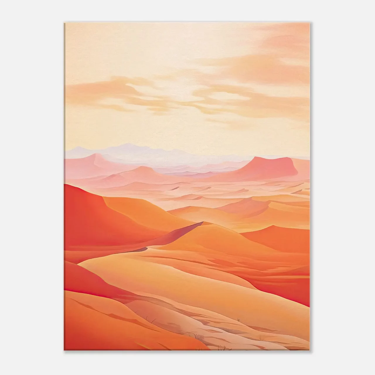 sable rouge des dunes du sahara