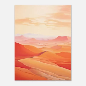 sable rouge des dunes du sahara