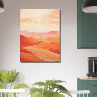 sable rouge des dunes du sahara